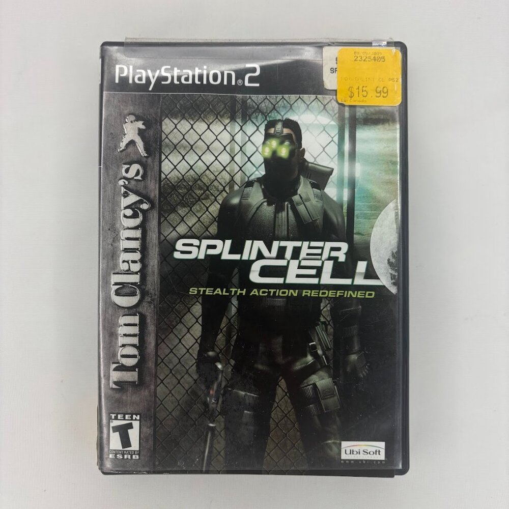 Lot of 2 Tom Clancy PS2 Playstation 2 Video Games